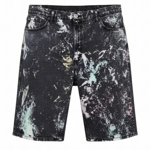 Levis 569 Black Multicolor Loose Straight Men's Shorts 40W